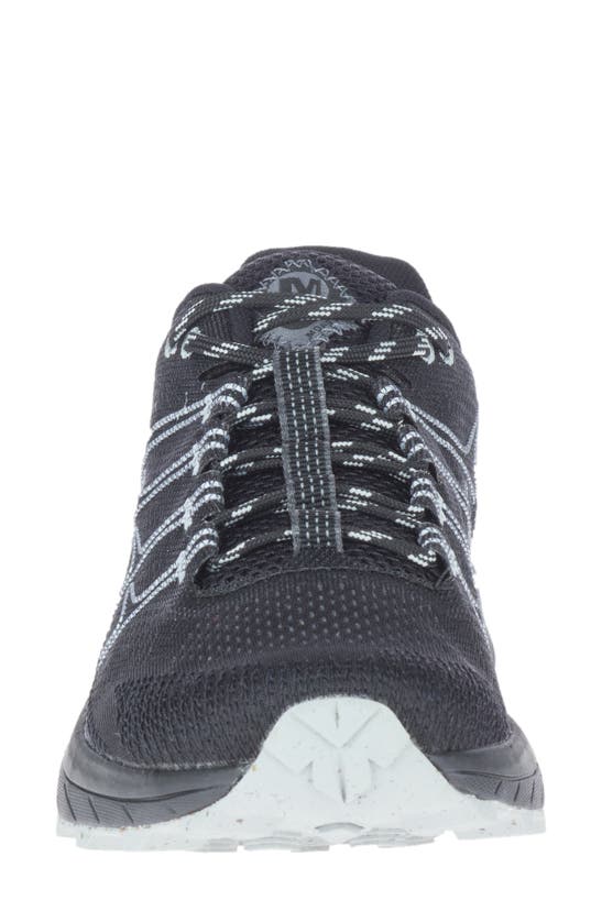 Merrell Merrel Moab Flight Trail Running Shoe In Black