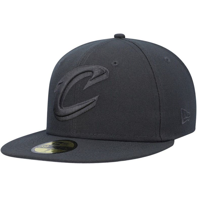 New Era Charcoal Cleveland Cavaliers Steel Clouds Color Pack 59fifty ...