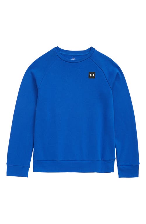 Under Armour Kids' Rival Fleece Sweatshirt in Versa Blue at Nordstrom, Size Xl