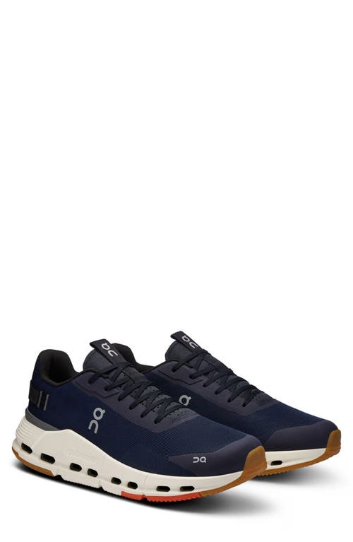 Shop On Cloudnova Form 2 Sneaker In Midnight/ivory