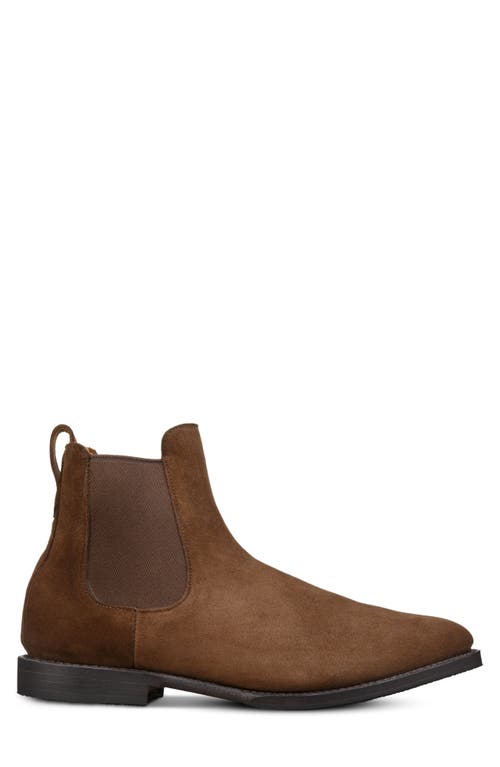 Allen Edmonds Liverpool Chelsea Boot In Polo Brown Suede