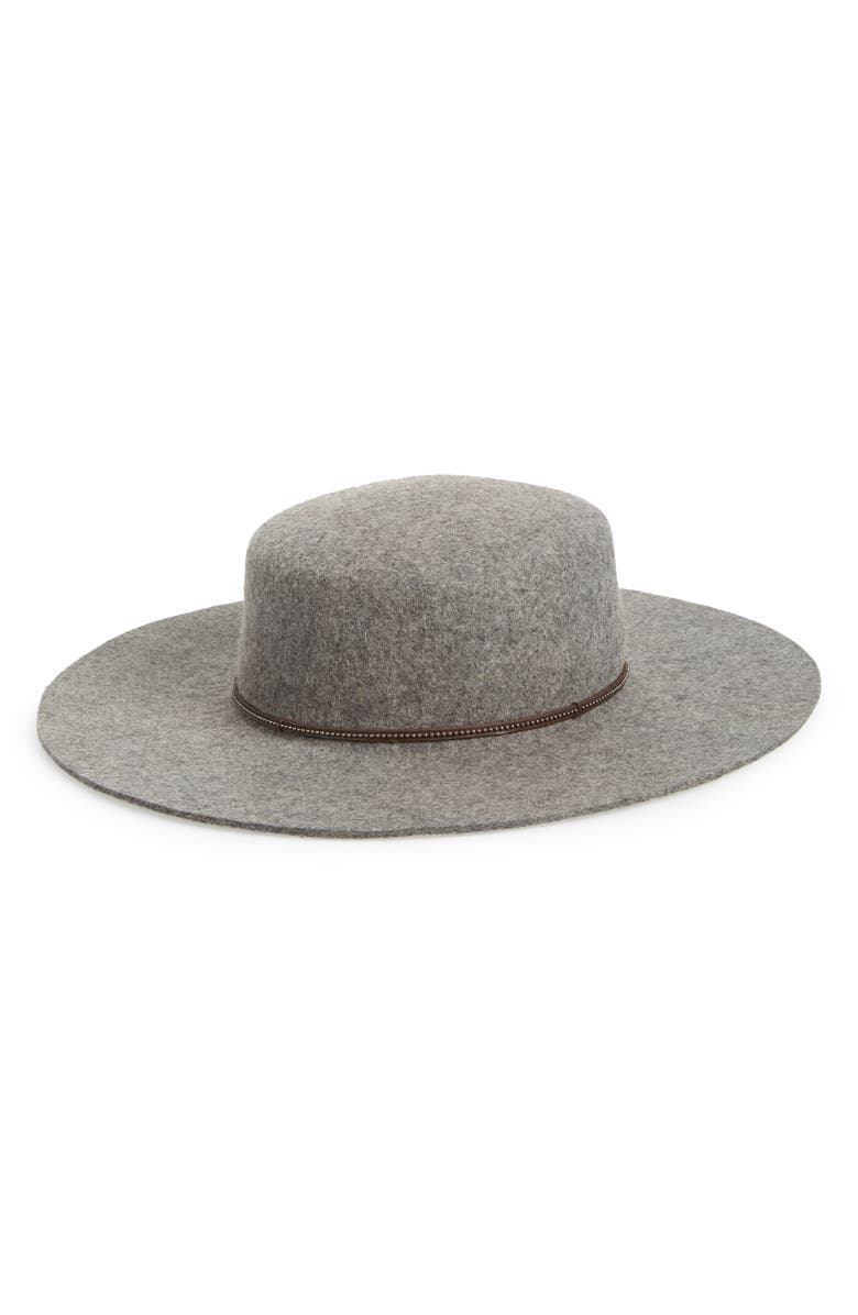 Frye Santa Fe Belted Wool Felt Boater Hat Nordstrom Frye Santa Fe Belted Wool Felt Boater Hat Nordstrom