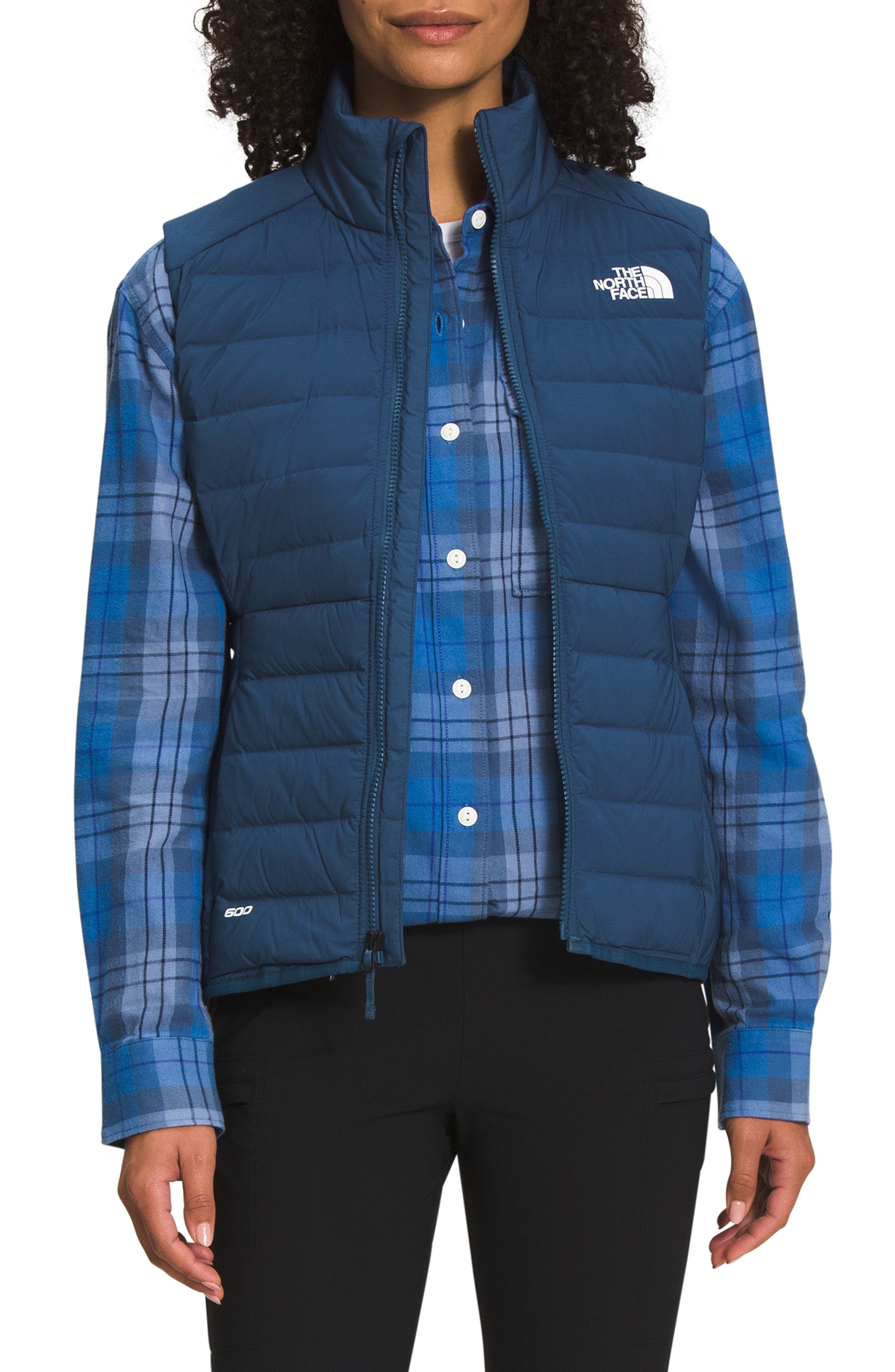 north face down vest women's sale