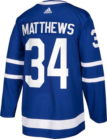 Auston Matthews w/Third Jersey (Toronto Maple Leafs) Gold Label