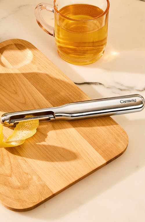 Caraway Vegetable Peeler In Silver
