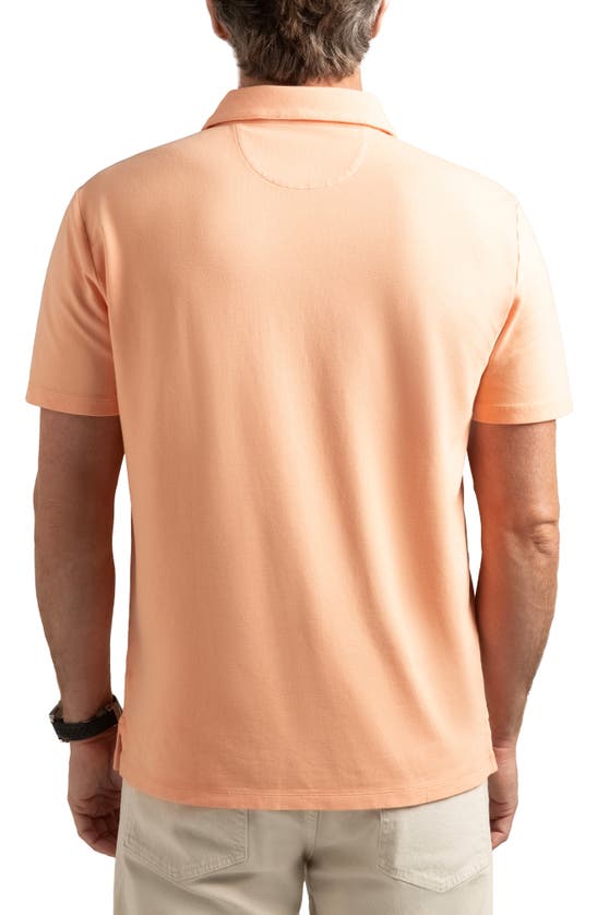 Shop Hypernatural El Capitán Classic Fit Supima® Cotton Blend Piqué Golf Polo In Coral