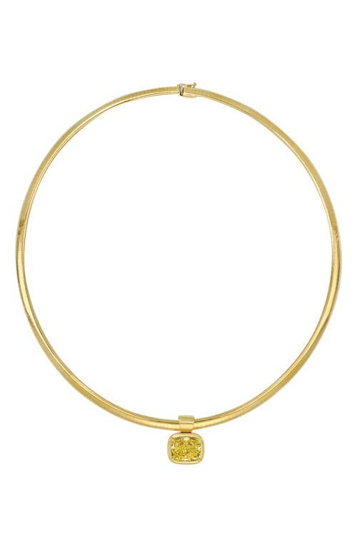 Bony Levy Collectors Yellow Diamond Statement Necklace in 18K Yellow Gold