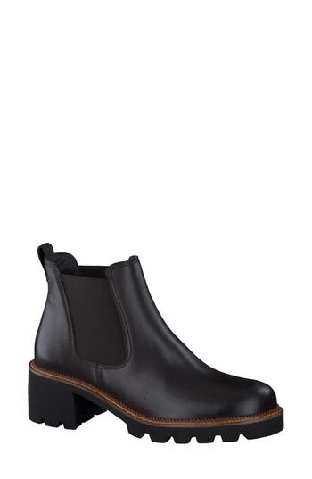 Paul Green Shasta Chelsea Boot In Espresso Leather