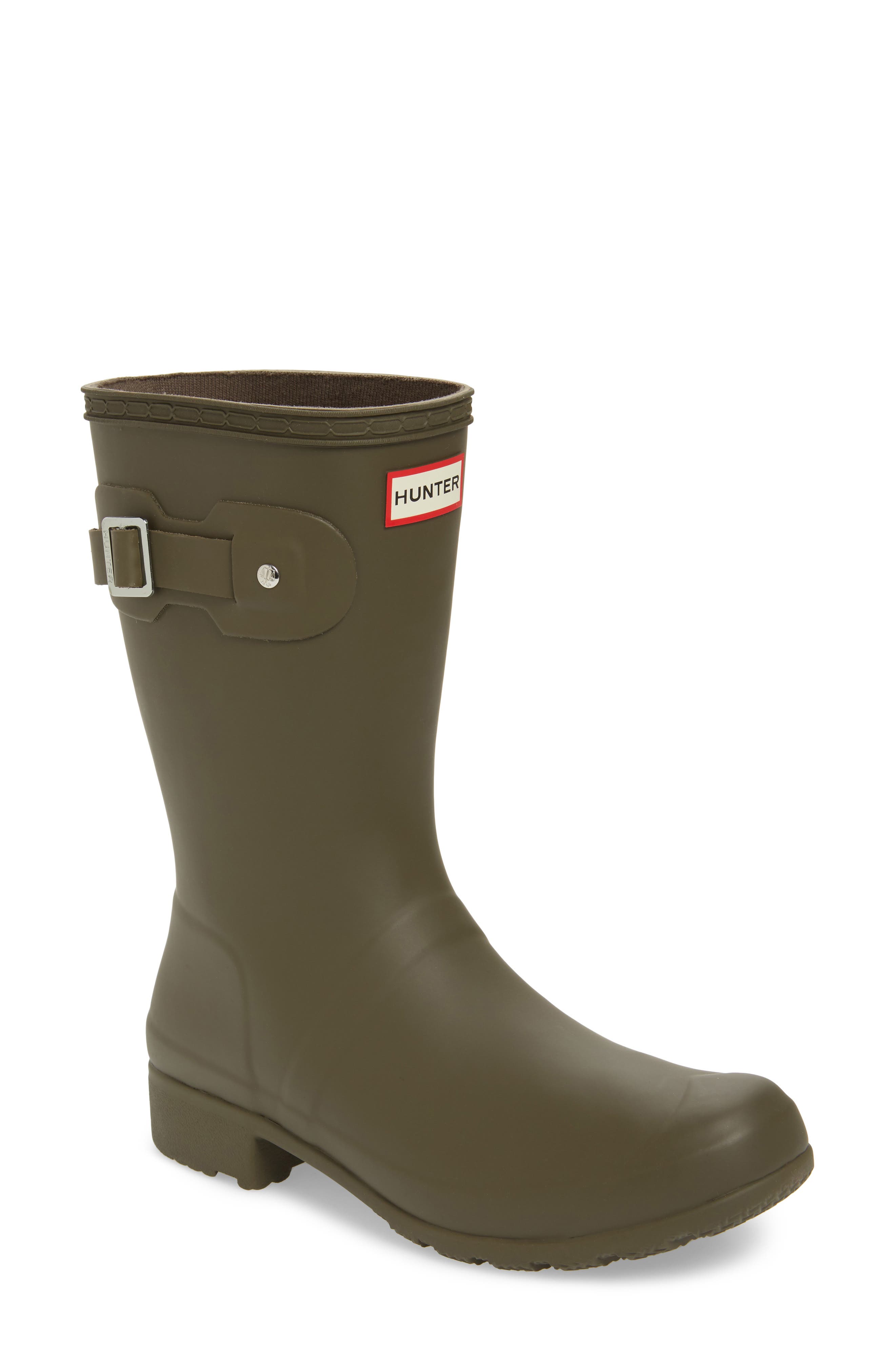 HUNTER,
                            Original Tour Short Packable Rain Boot,
                            Main thumbnail 14, color,
                            304