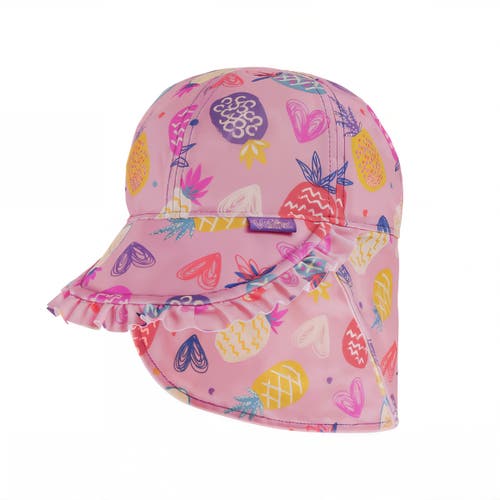 Uv Skinz Swim Flap Hat In Pineapple Party