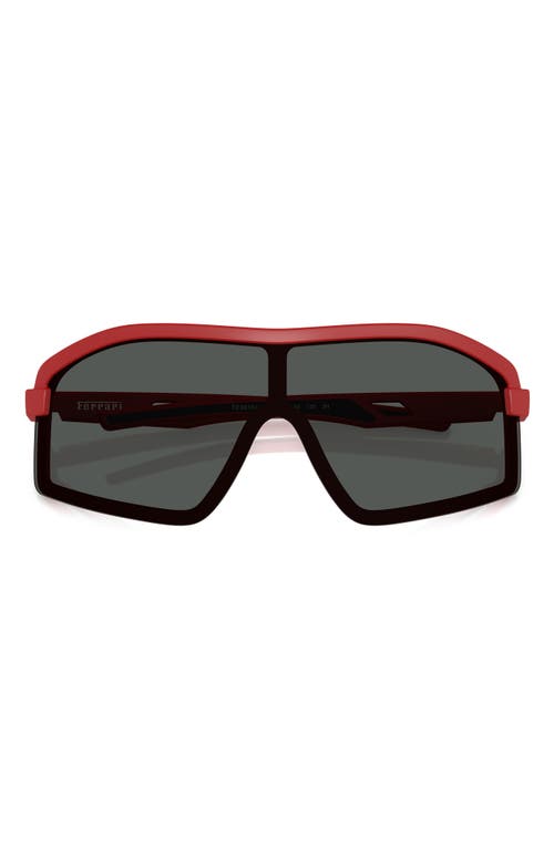 Scuderia Ferrari Men's Sunglasses Fz6010u In Matte Red