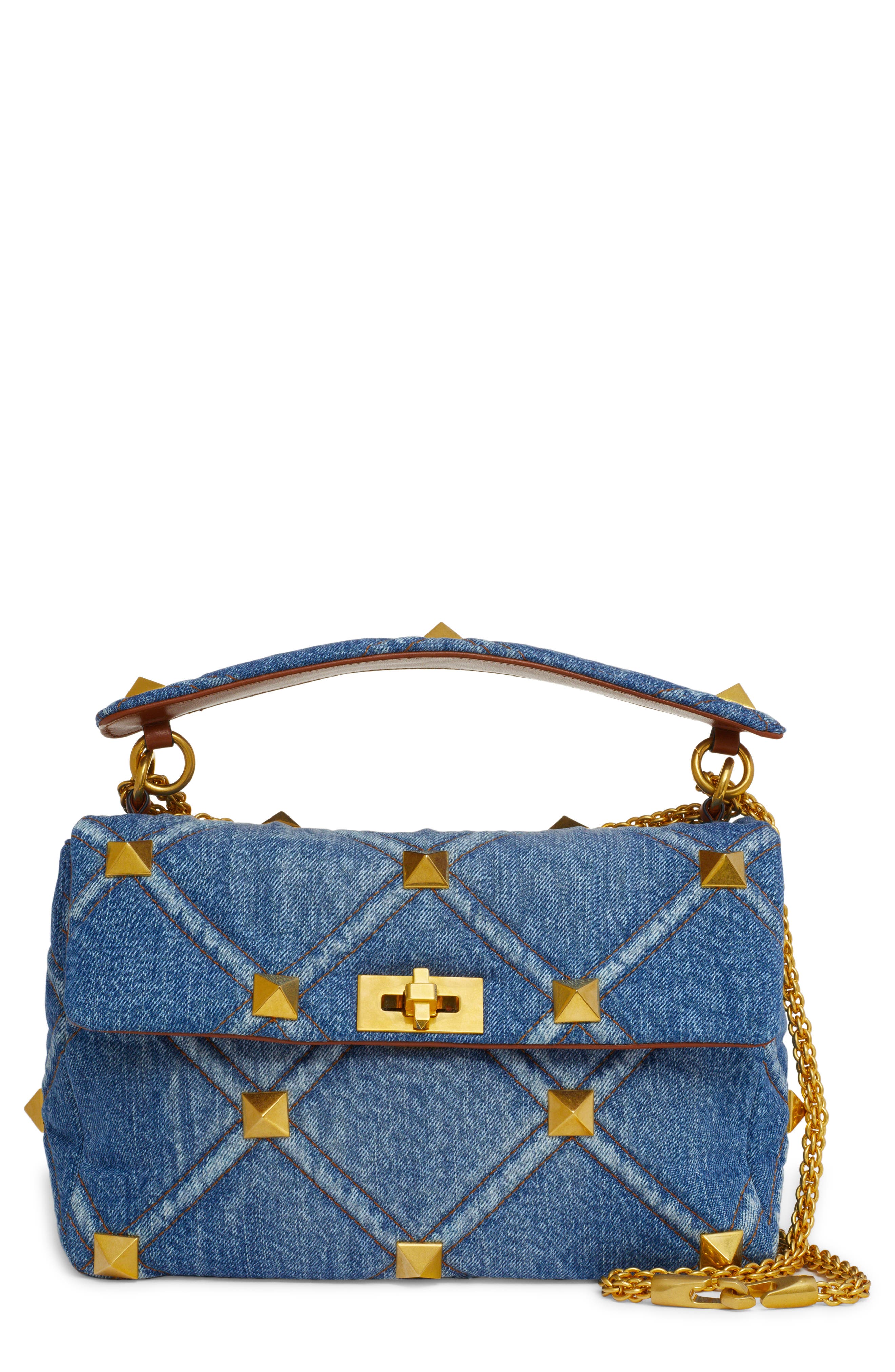 denim valentino bag