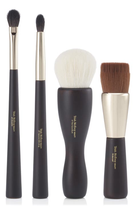 CHANEL Les Pinceaux De Chanel 2-In-1 Foundation Brush Fluid And Powder No.  101 | VIOLET GREY