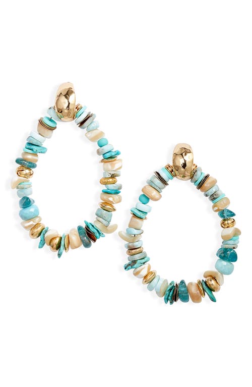 Gas Bijoux Aloha Beaded Drop Earrings in Turquoise Mix at Nordstrom