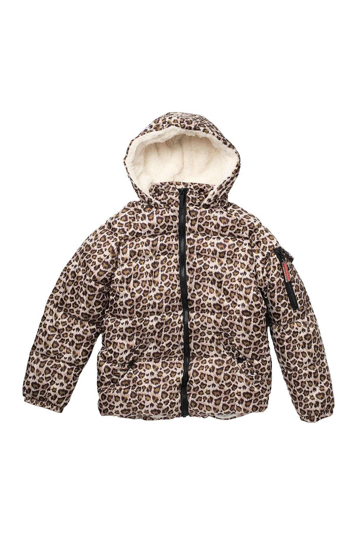 leopard fleece jacket