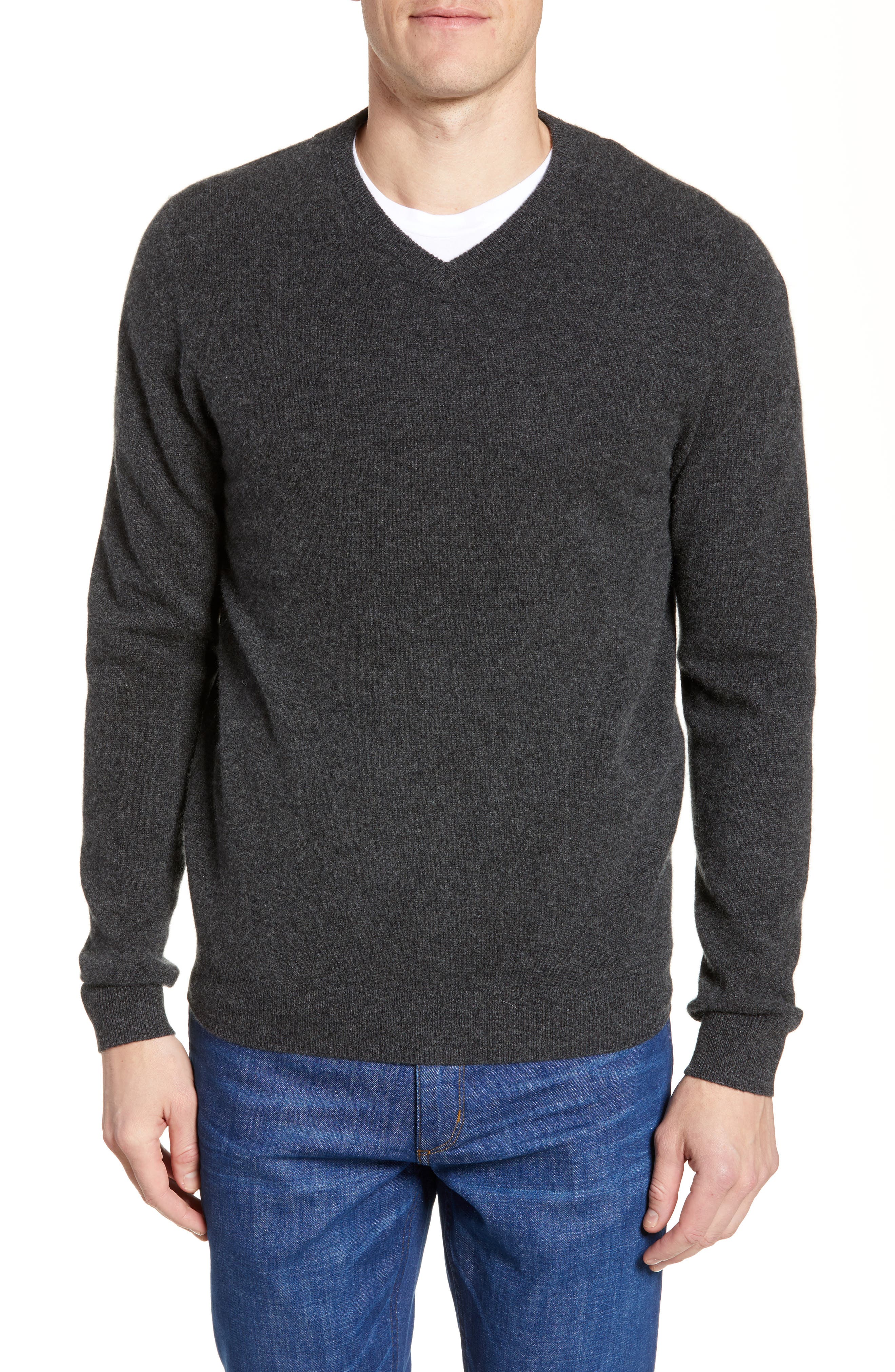 Nordstrom Men's Shop Cashmere VNeck Sweater Nordstrom