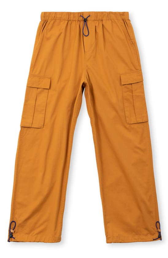 Shop Brain Dead Flight Cotton Cargo Pants In Orange