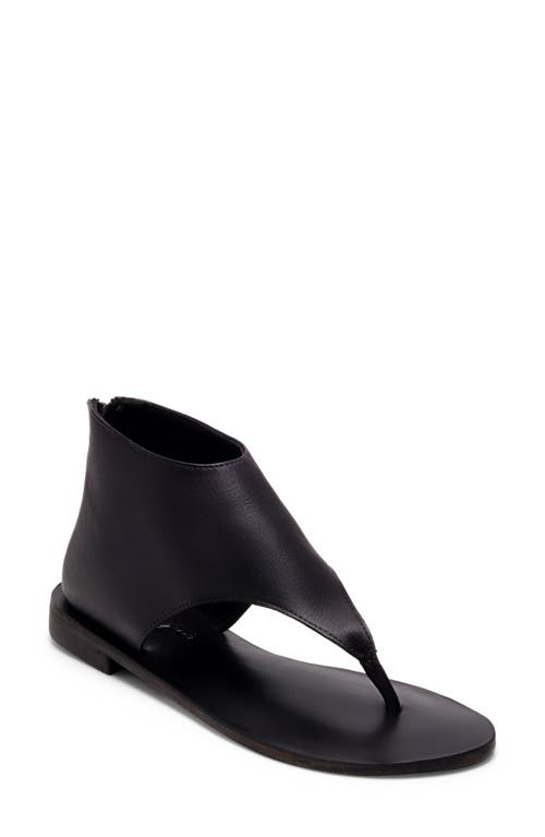 Uma Ankle Cuff Sandal in Black
