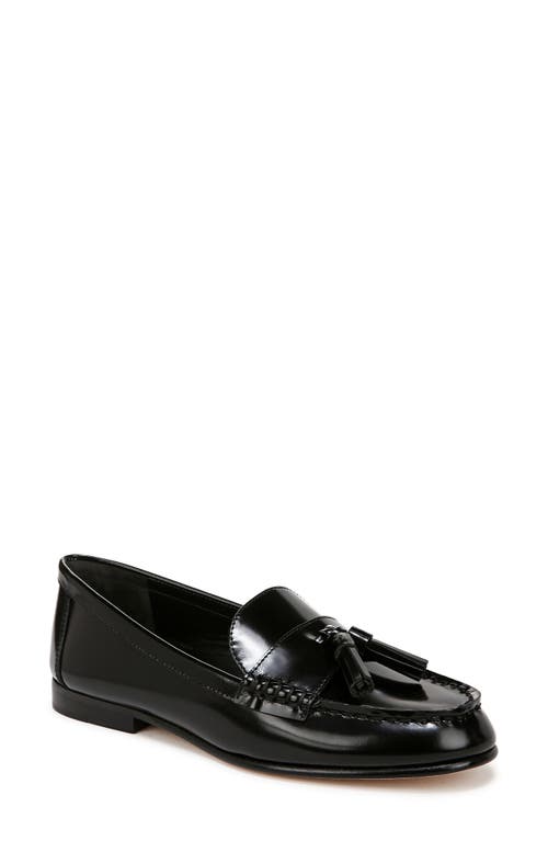 Shop Veronica Beard Penny Tassel Loafer In Black