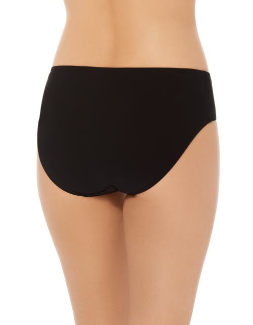 Christina Essentials Bottom Semi-high Waist In Black