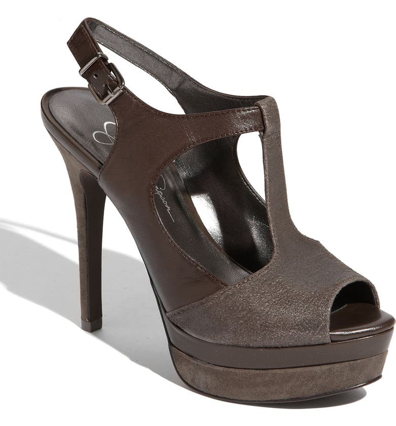 JESSICA SIMPSON 'Elso' Sandal, Main, color, STORM GREY