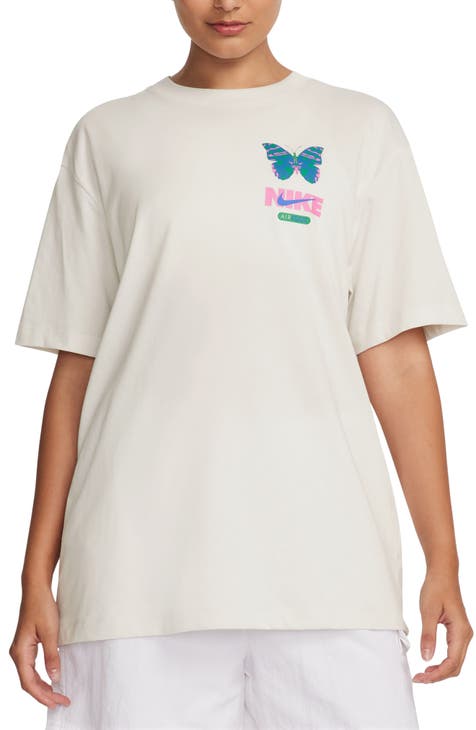 Zella Women’s White Short Sleeve Round Neck Activewear T-Shirt s S