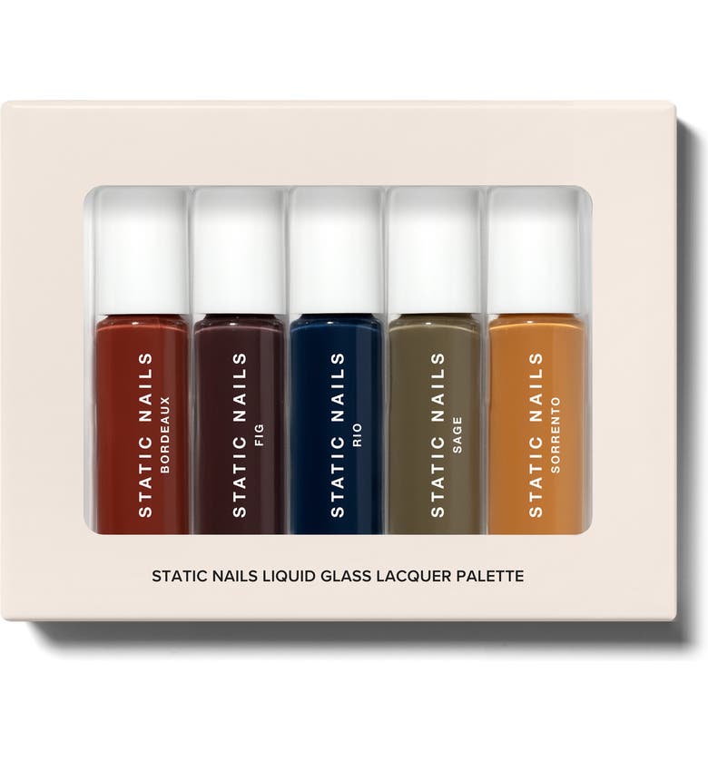 Static Nails Bohemian Liquid Glass Nail Lacquer Palette (Limited Edition) (Nordstrom Exclusive) USD $60 Value