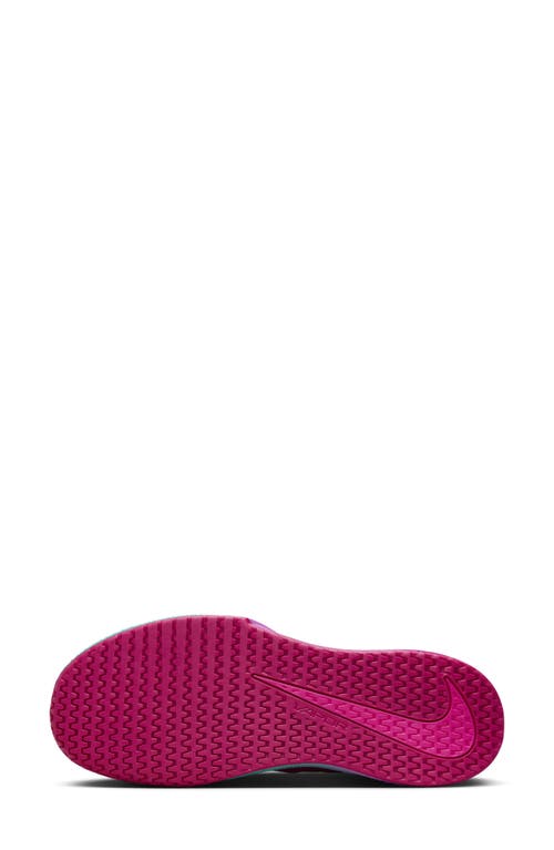 Nike Court Vapor Lite 2 Hard Court Tennis Shoe In Fire Berry/pink/bronze