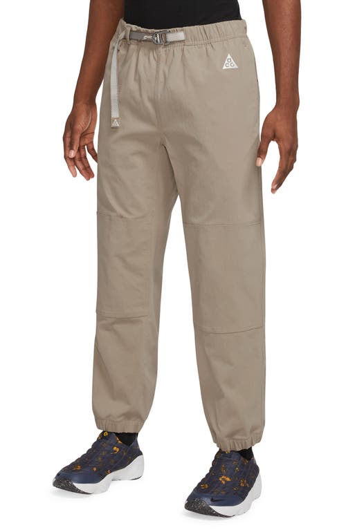 Nike Acg Water Repellent Trail Pants In Gray