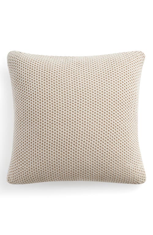 DKNY Pure Honeycomb Textured Accent Pillow in Linen at Nordstrom, Size 20X20
