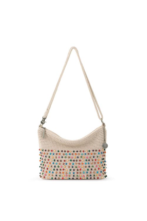 The Sak Lumi Covertible Crossbody In Ecru Multi Beads
