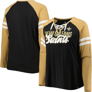 Lids Pittsburgh Penguins Fanatics Branded Women's Spirit Lace-Up V-Neck  Long Sleeve Jersey T-Shirt - Gold