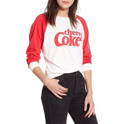Wildfox Cherry Coke Fiona Tee, White