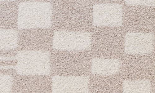 Barefoot Dreams Cozychic® Checks & Stripes Accent Pillow In Stone/cream
