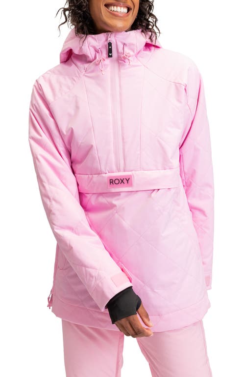 Radiant Lines Hooded Jacket in Pink Frosting