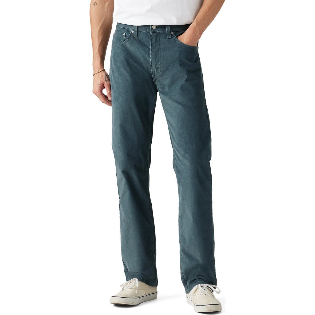 Levi's® 505™ Regular Corduroy Straight Leg Jeans In Dark Slate