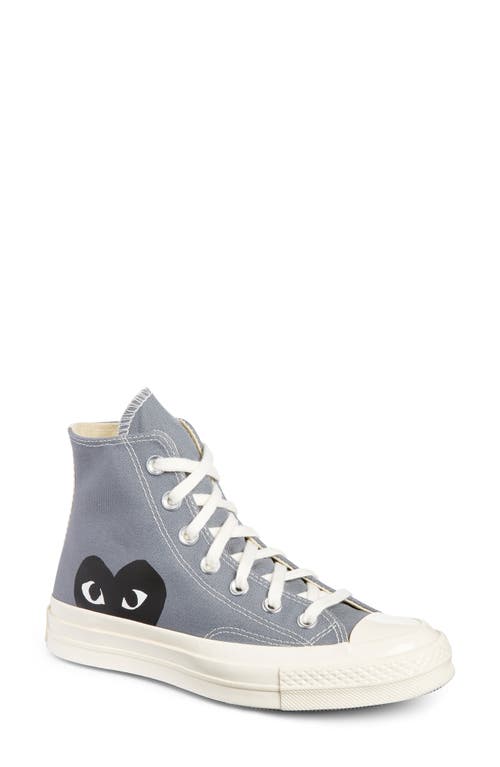 COMME DES GARÇONS PLAY COMME DES GARÇONS PLAY X CONVERSE CHUCK TAYLOR® HIDDEN HEART HIGH TOP SNEAKER 