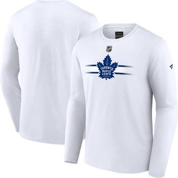 Men's Fanatics Branded Blue Toronto Maple Leafs Authentic Pro Pullover Hoodie