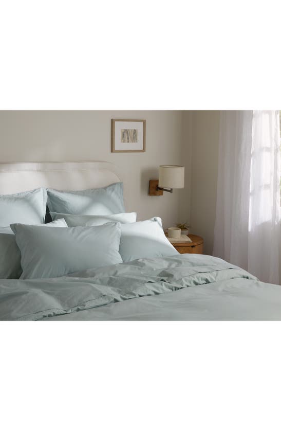 Shop Parachute Percale Sheet Set In Spa