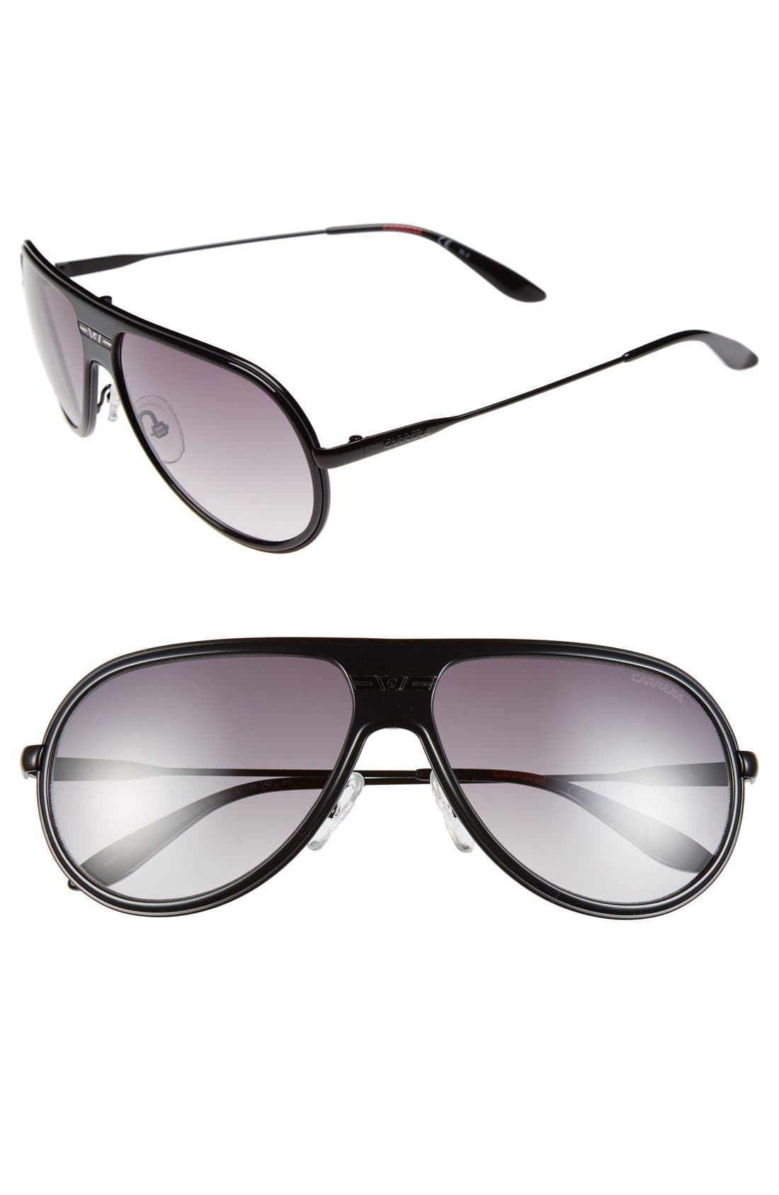 Carrera Eyewear 61mm Aviator Sunglasses Nordstrom