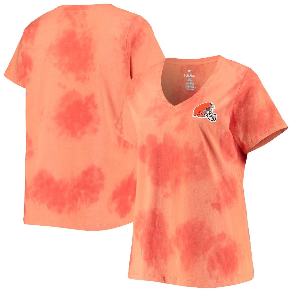 cleveland browns tie dye shirt