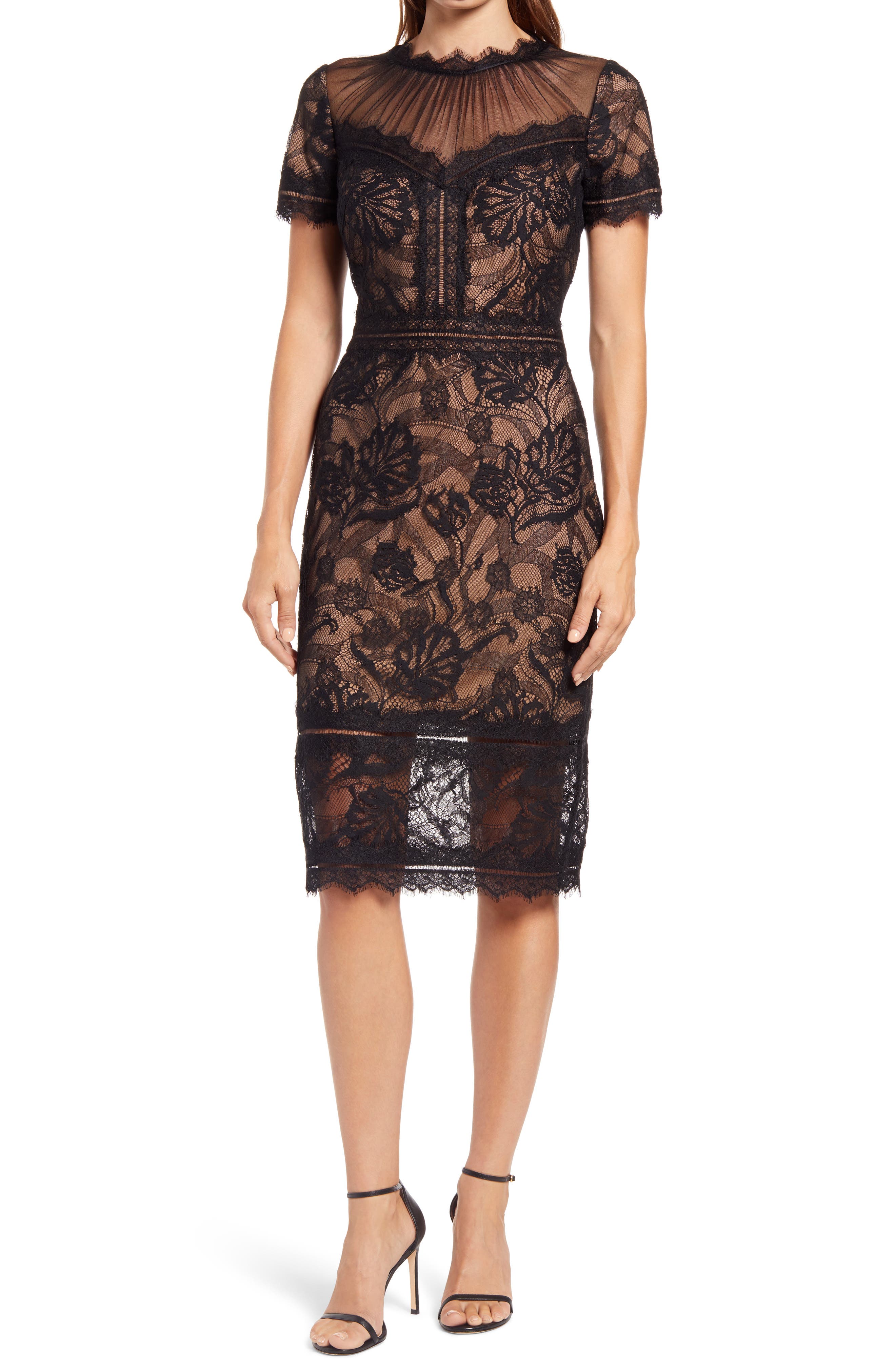 tadashi shoji lace dresses