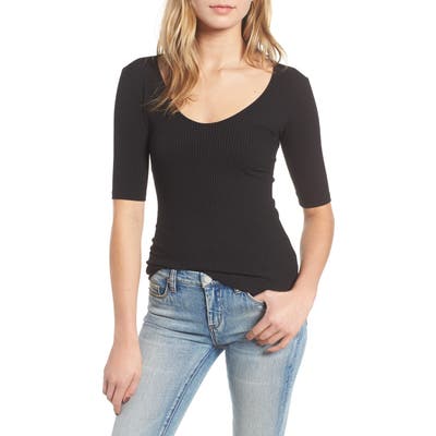 Amour Vert Belinda Scoop Neck Tee