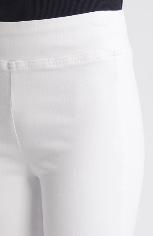 Frame High Rise Le Palazzo Crop Jean In Au Natural Clean Raw After In White