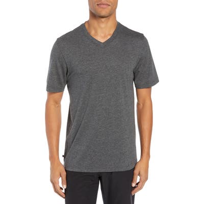 Travismathew Talk To Me V-Neck T-Shirt, Grey