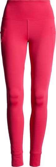 NWT Nordstrom Zella Mesh Gray Pink Crop Leggings Athletic S Small