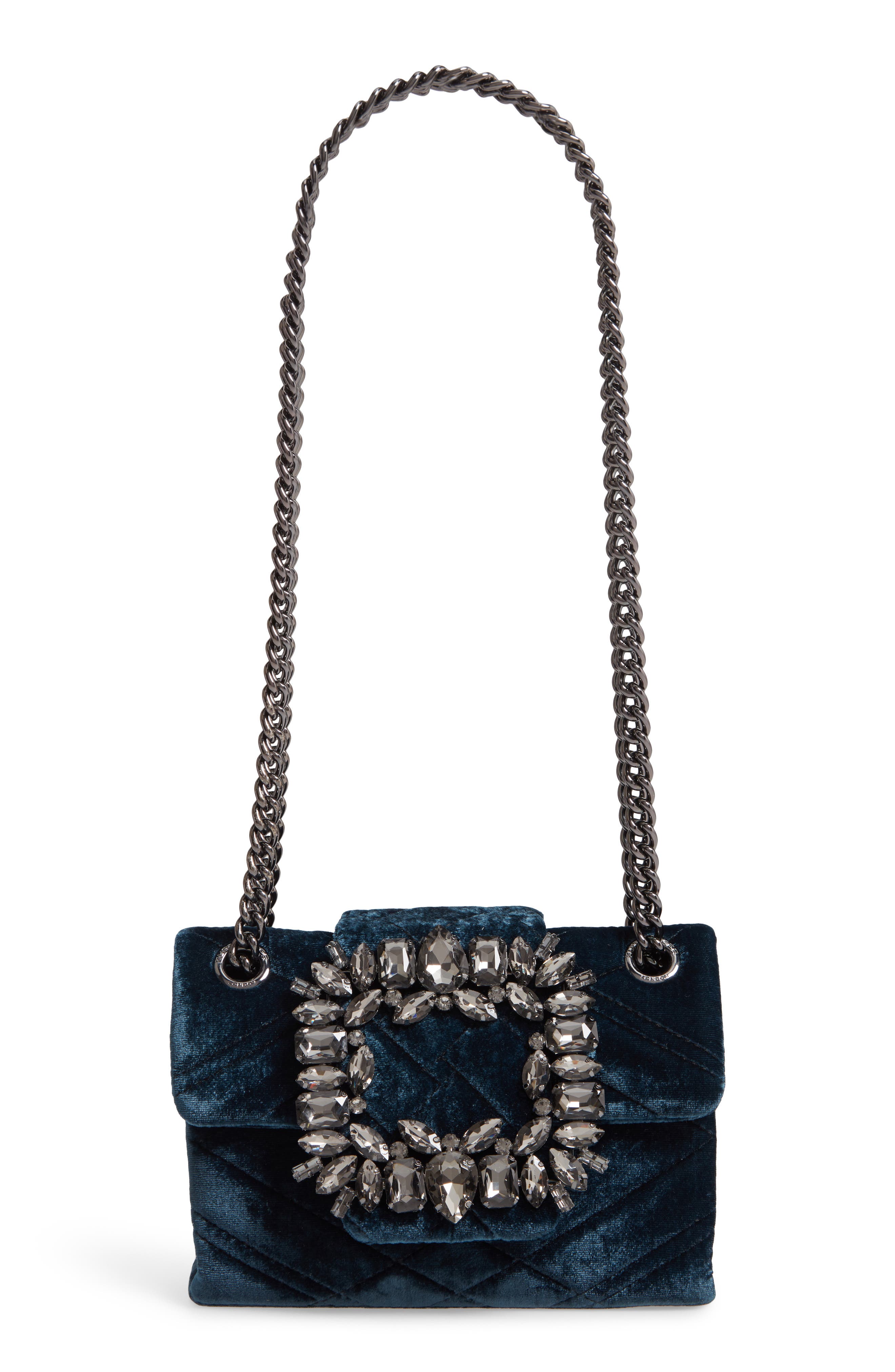 kurt geiger velvet bag