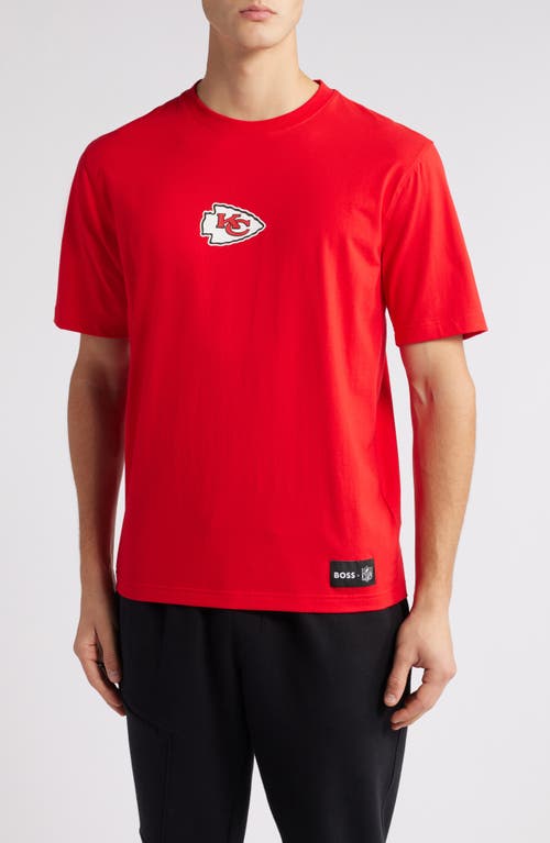 HUGO BOSS BOSS X NFL STRETCH COTTON GRAPHIC T-SHIRT 