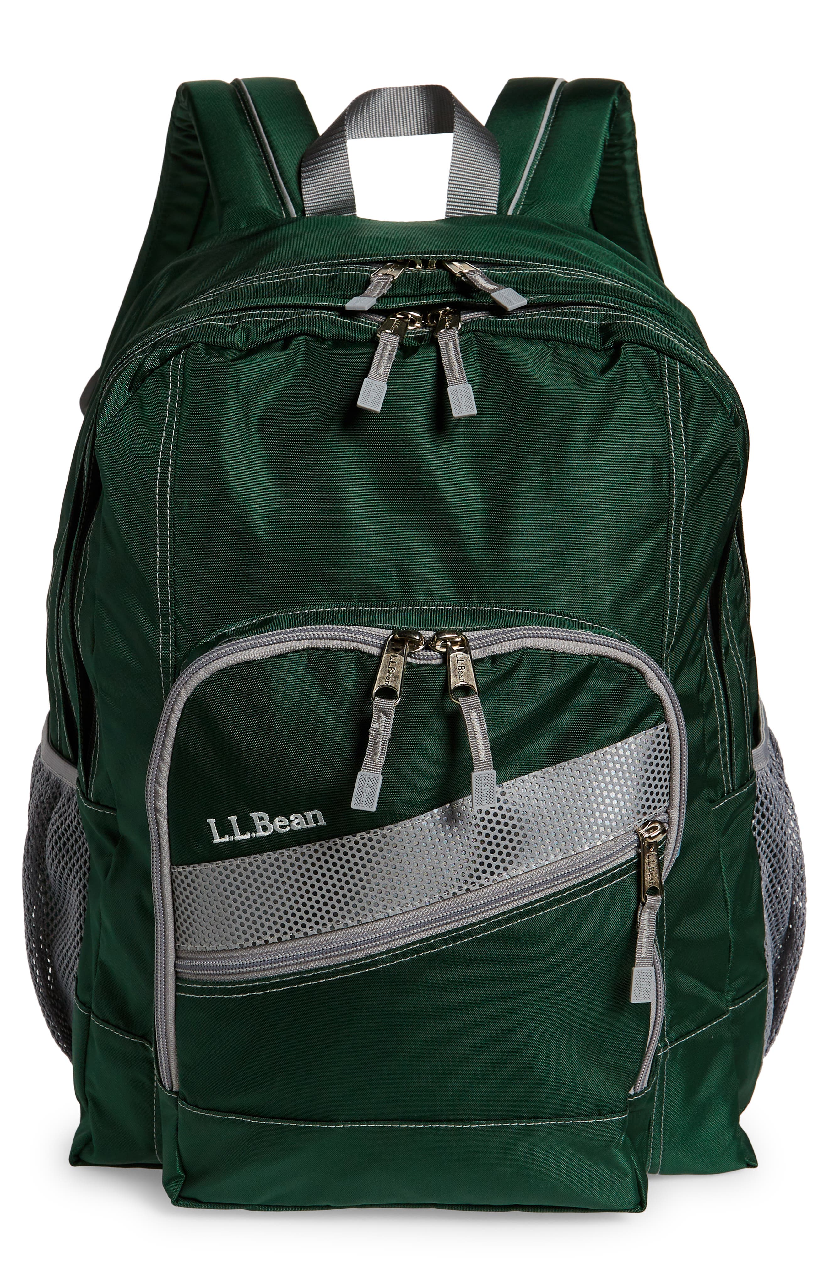 Ll bean green backpack Clearance