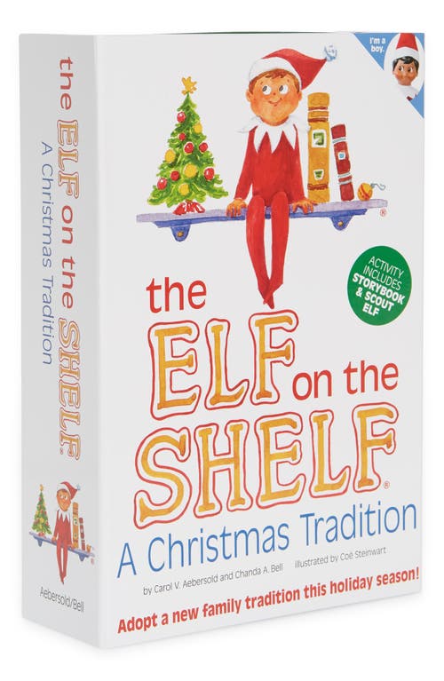 Elf on the Shelf Boy Elf & Book Set in Red